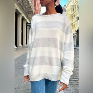Brandy Melville BRIANNA COTTON THICK STRIPE SWEATER